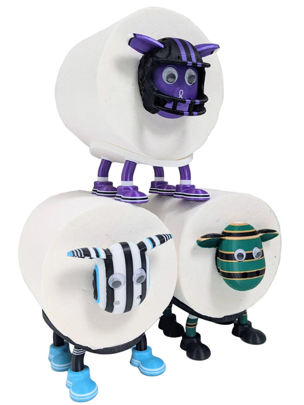 Football Themed Bathroom Buddies - Chaddyverse