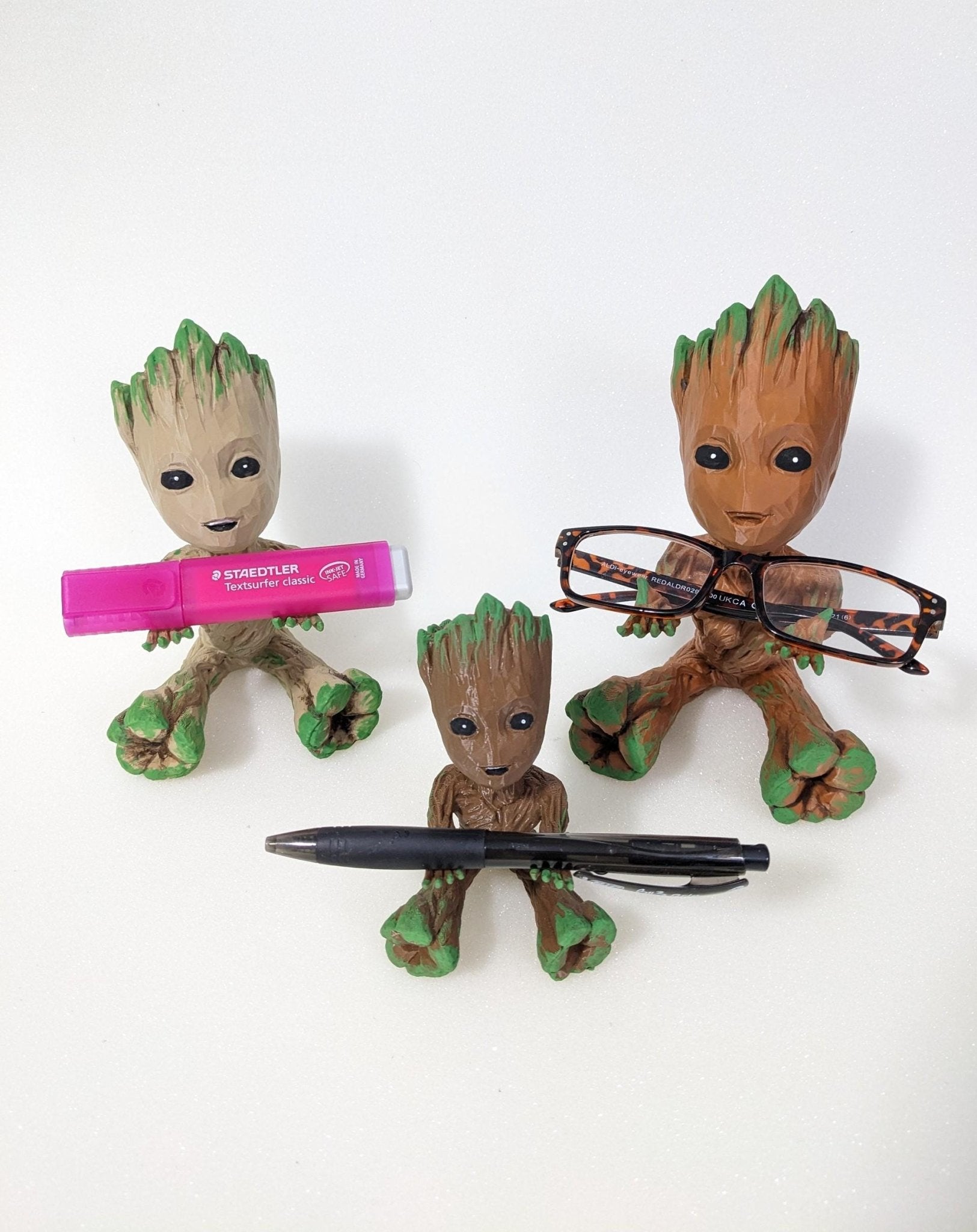 Baby Groot universal holder for remote control, glasses, rings, pens, watches - Chaddyverse