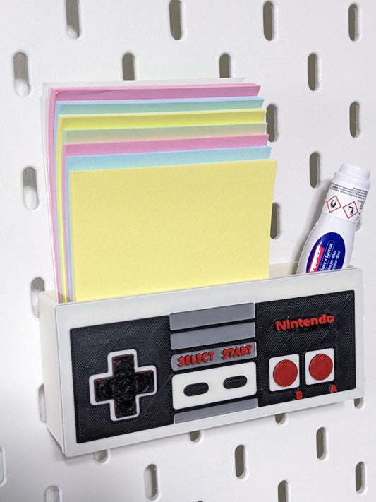 Ikea Skadis compatible Nintendo themed controller NES storage container. - Chaddyverse