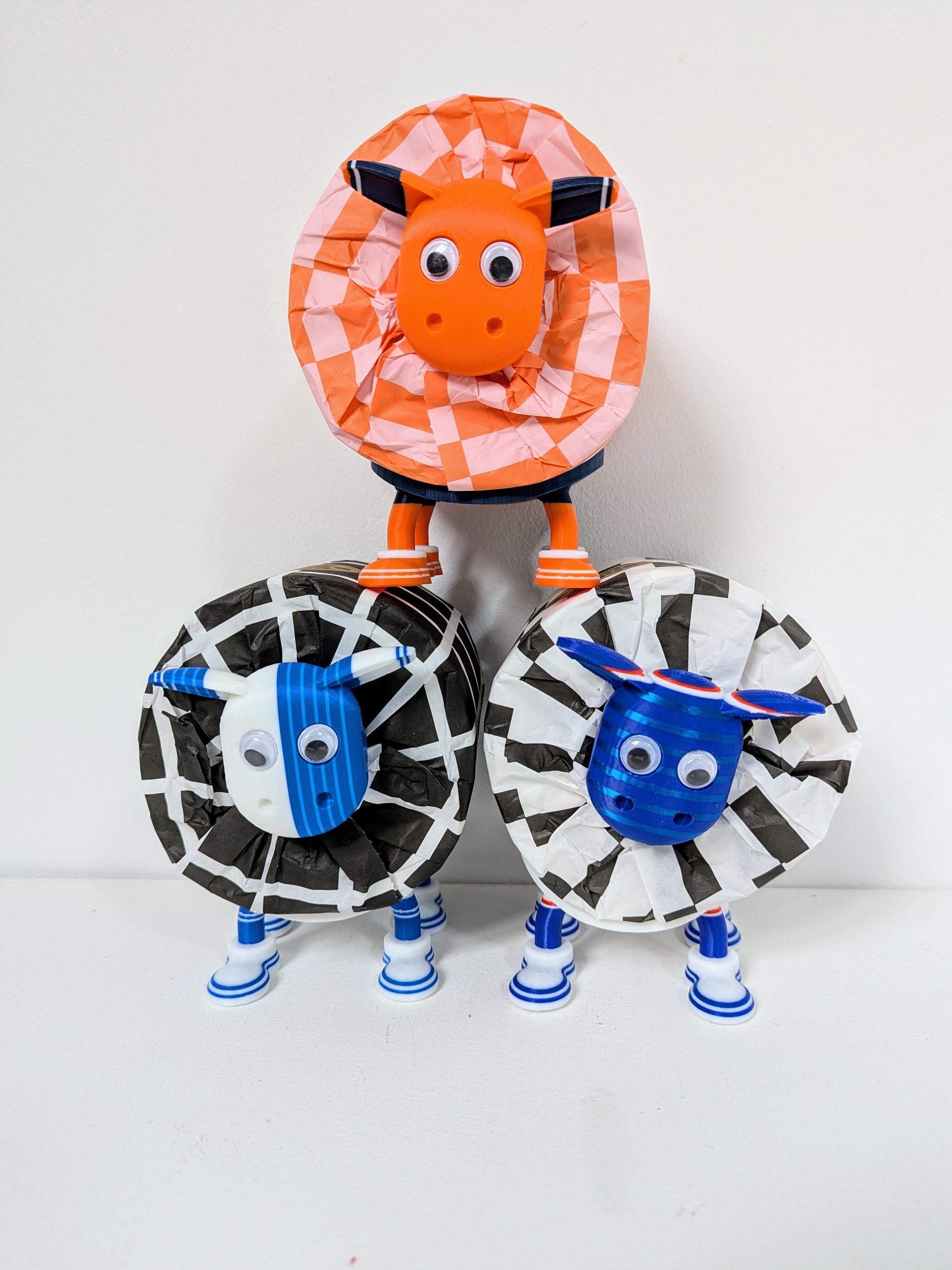 Luton Town 2025 Premier Sheep spare toilet roll holder or tissue dispenser with customised choice of the Hatters football boots