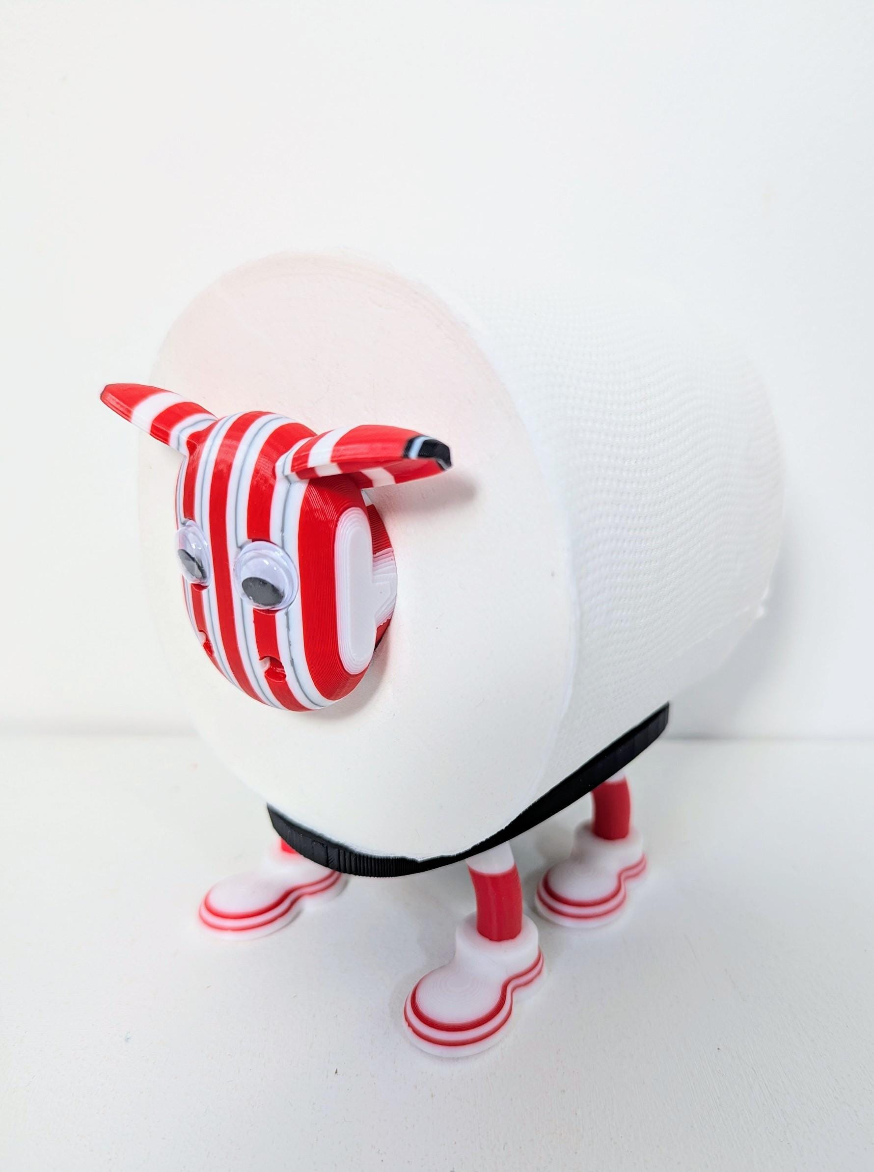 Sunderland AFC 2025 premier sheep spare toilet roll holder or tissue dispenser with customised choice of makem football boots