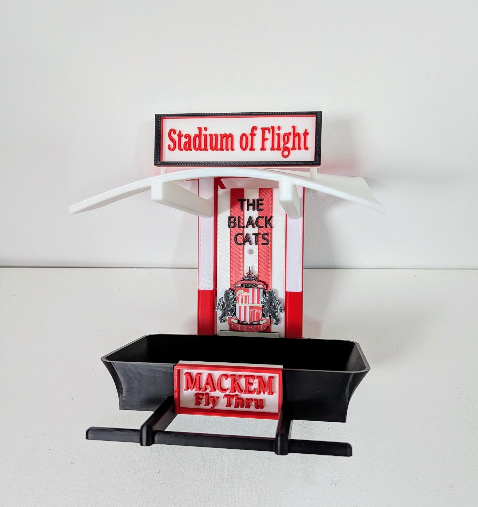 Sunderland AFC 2025 premier sheep spare toilet roll holder or tissue dispenser with customised choice of makem football boots