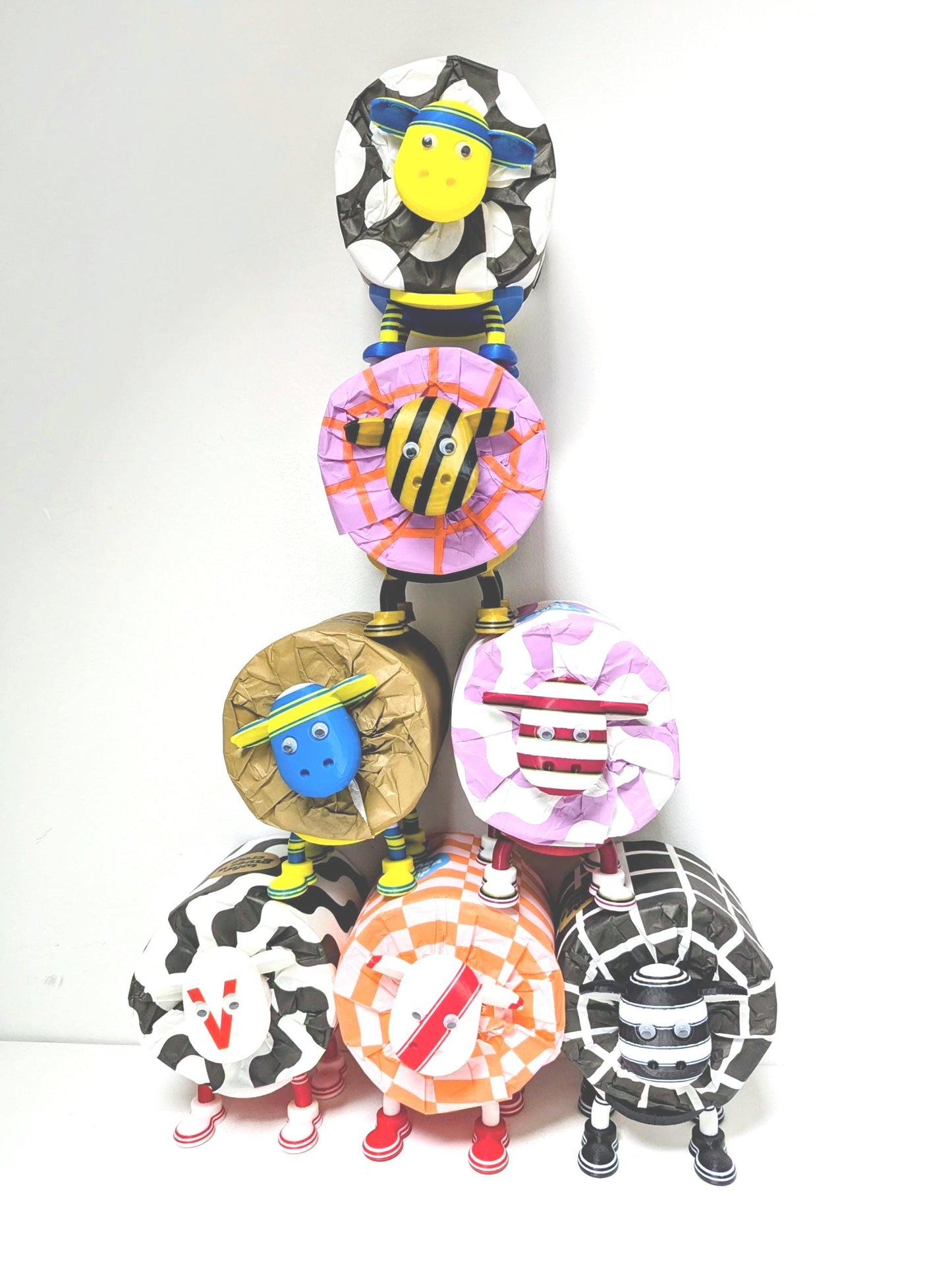 Castleford Tigers SuperSheep Toilet Roll Holder, Classy Cas Fan Bathroom Decor, West Yorkshire SuperLeague Rugby Supporters Present