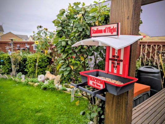 Sunderland supporters Bird Feeder: Stadium of flight football club Fly Thru