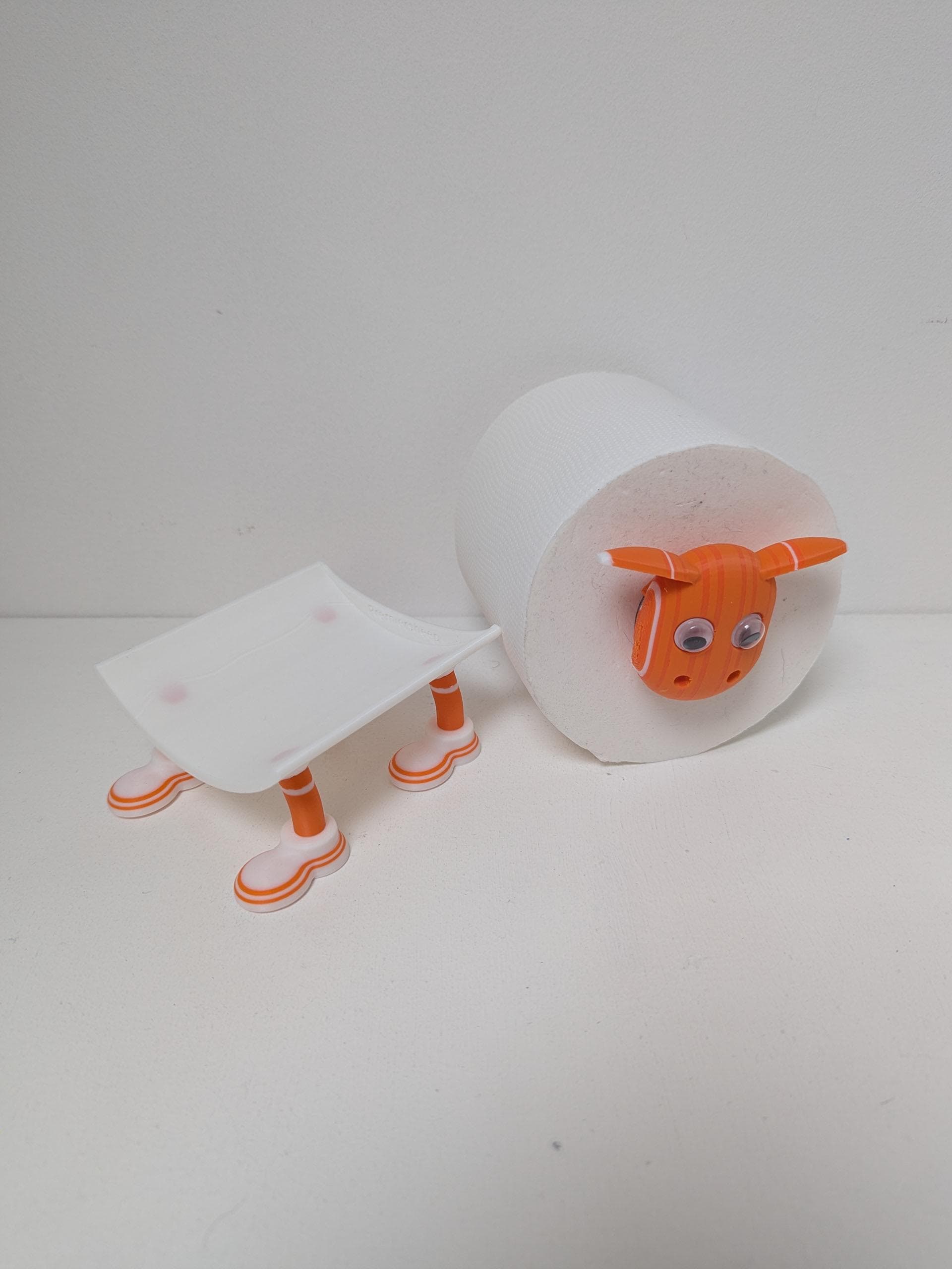 Blackpool toilet roll holder - Funny football gift for him or her, quirky bathroom decor novelty seasiders soccer fan present