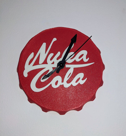 Nuka Cola novelty Fallout clock made in the UK. - Chaddyverse