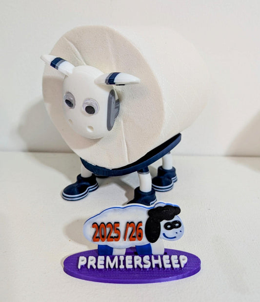 Premiersheep Tottenham Hotspur Toilet Roll Holder – New 2025/26 Football Fan Gift – Universal Fit – Custom Spurs Boots - Chaddyverse