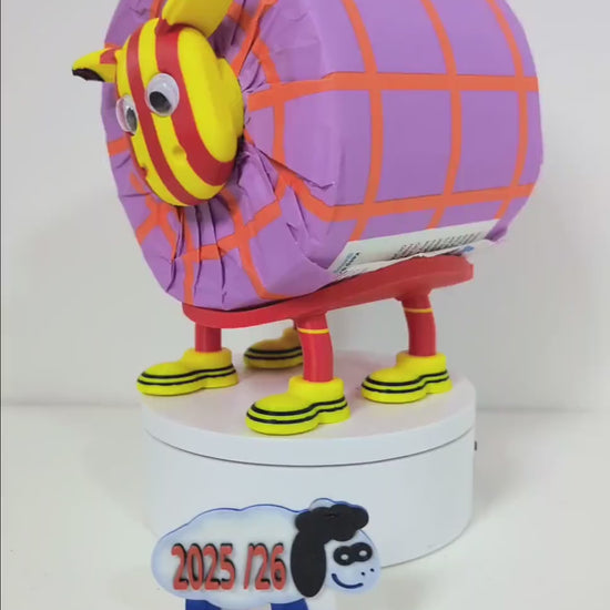 Premiersheep Watford Toilet Roll Holder – New 2025/26 Football Fan Gift – Universal Fit – Customizable Boot option