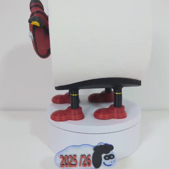 Premiersheep AFC Bournemouth Toilet Roll Holder – New 2025/26 Football Fan Gift – Universal Fit – Custom Boot option