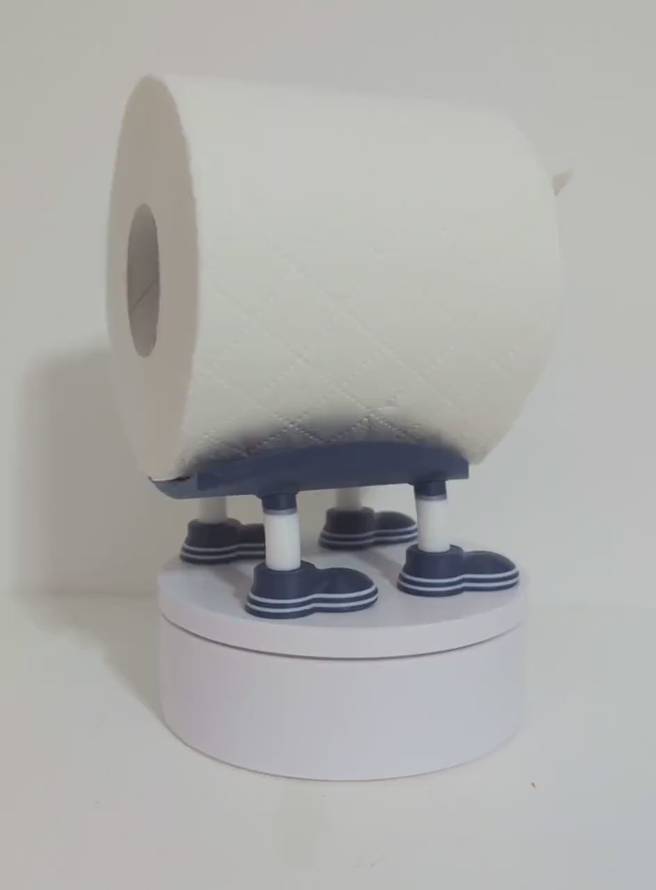 Premiersheep Tottenham Hotspur Toilet Roll Holder – New 2025/26 Football Fan Gift – Universal Fit – Custom  Spurs Boots