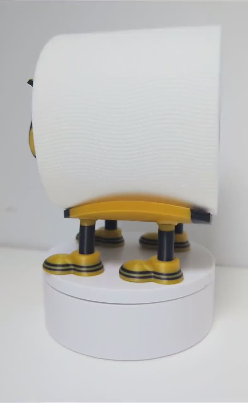 Castleford Tigers SuperSheep Toilet Roll Holder, Classy Cas Fan Bathroom sheep Decor, West Yorkshire SuperLeague Rugby Supporters Present