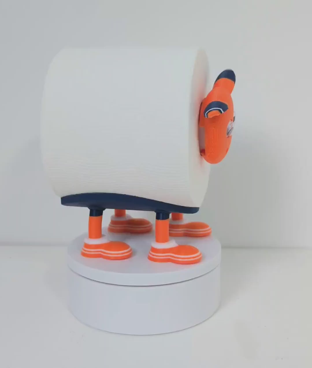 Premiersheep Luton Town Toilet Roll Holder – New 2025/26 Football Fan Gift – Universal Fit – Custom Boots