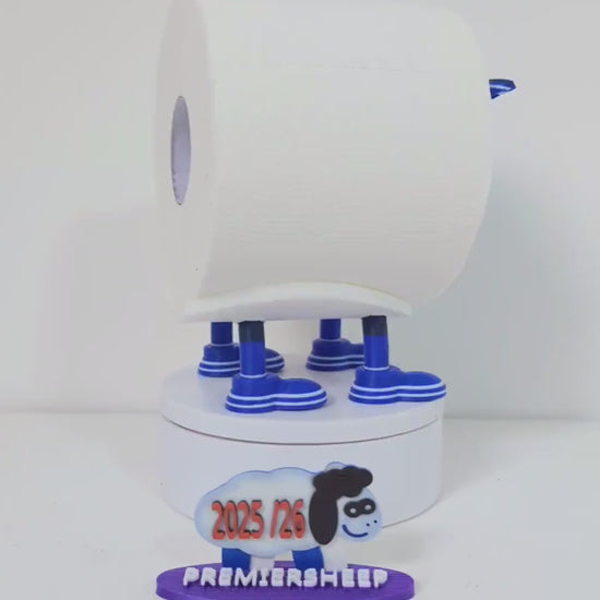 Premiersheep  Everton Toilet Roll Holder – New 2025/26 Football Fan Gift – Universal Fit – Custom Boots